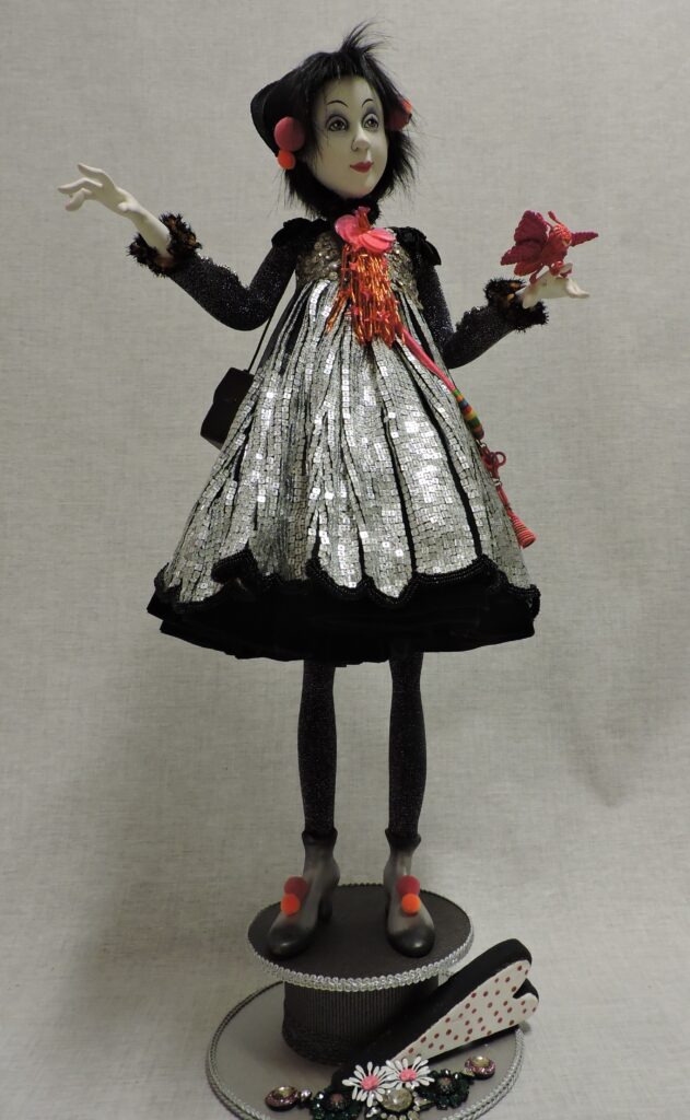 Lovely in Silver and Pink 