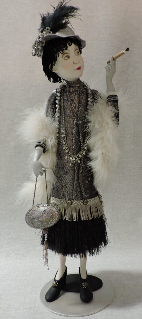 Flapper Doll by Ankie Daanen