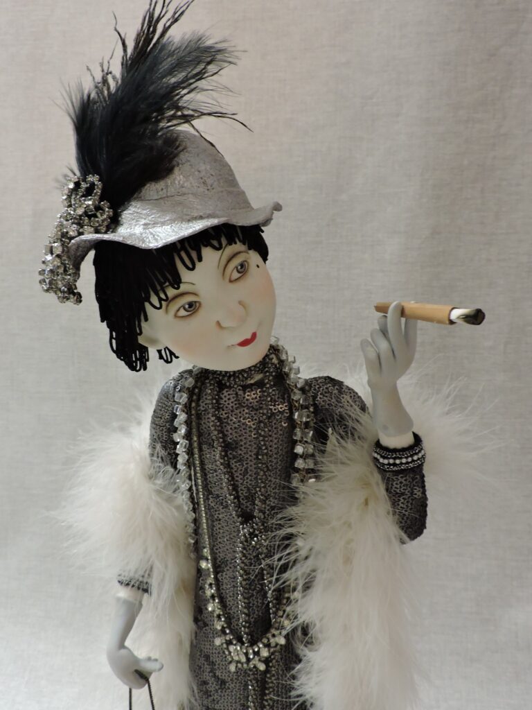 Flapper Doll by Ankie Daanen
